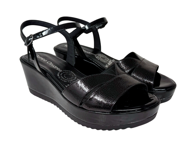 10330 Negro Charol Grabado