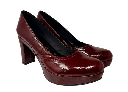 12826 Charol Vino Corrugado