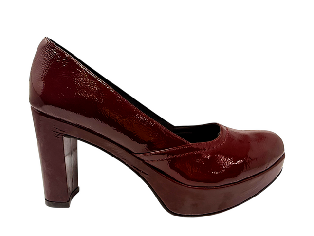 12826 Charol Vino Corrugado