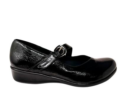 1372 Charol Negro Arrugado