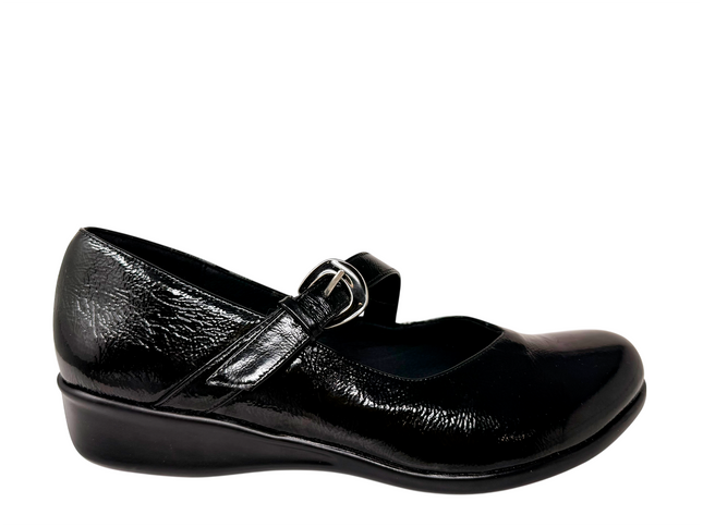 1372 Charol Negro Arrugado