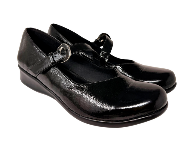 1372 Charol Negro Arrugado