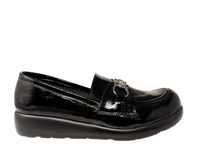 2305 Charol Negro Arrugado