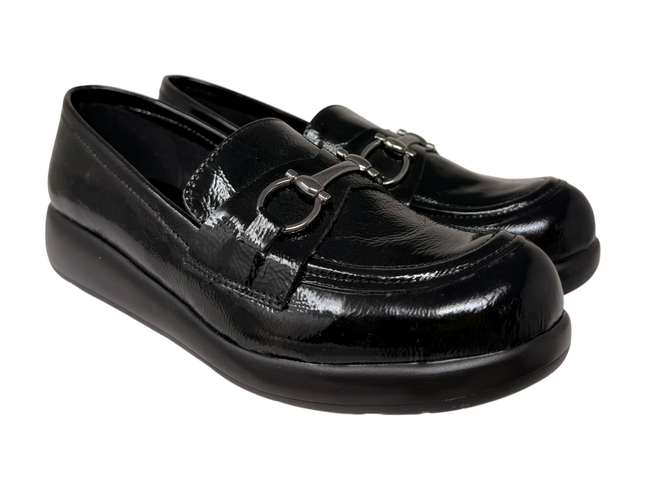 2305 Charol Negro Arrugado