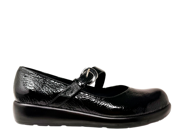 2309 Charol Negro Arrugado