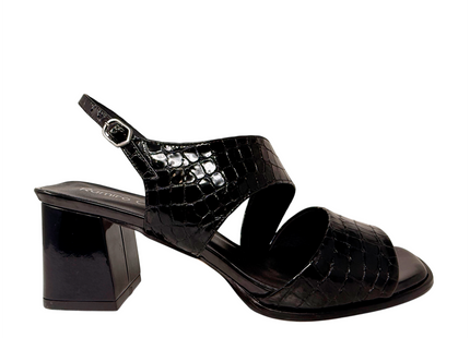 2663 Croco Negro Charol