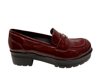 6611 Charol Vino Arrugado