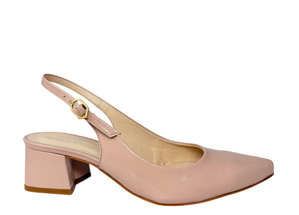 7903 / Charol Nude Arrugado