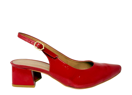 7903 / Charol Rojo Arrugado