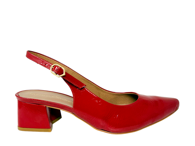 7903 / Charol Rojo Arrugado